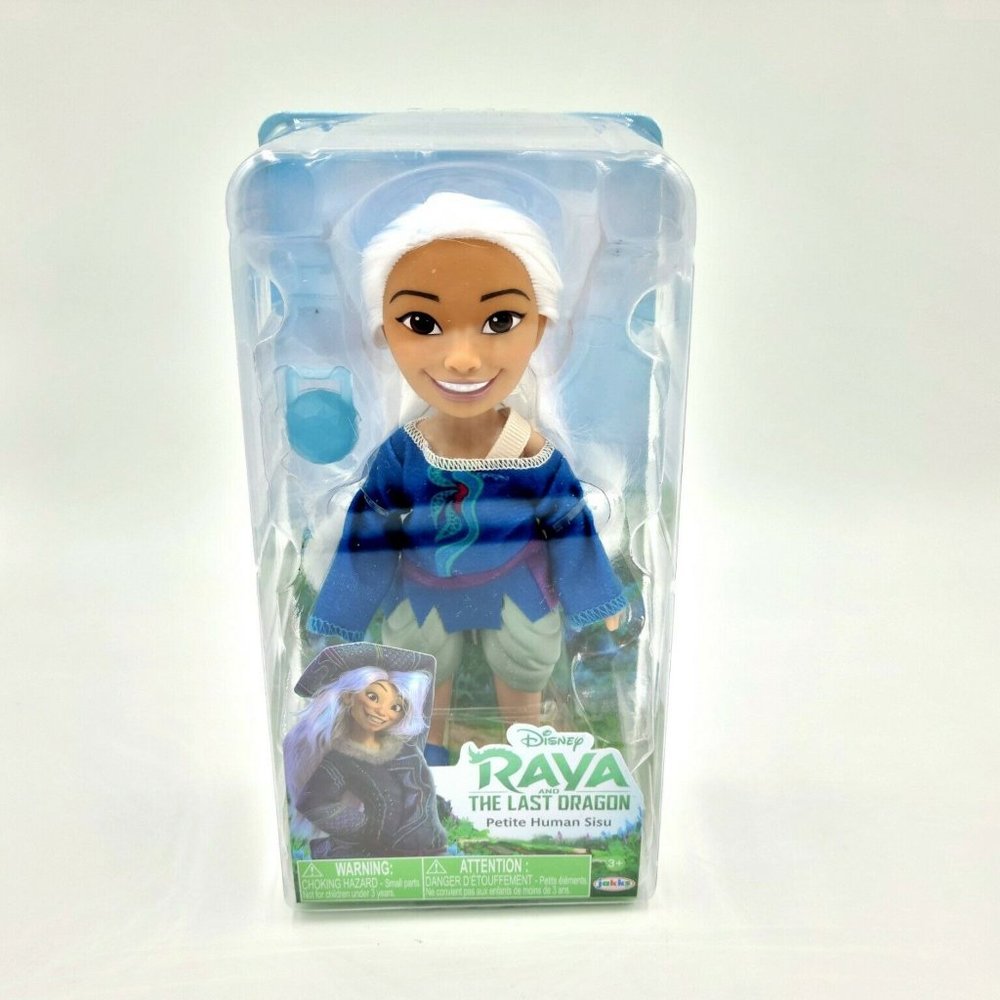 Disney Raya And The Last Dragon Petite HUMAN SISU Doll -WHITE Hair
